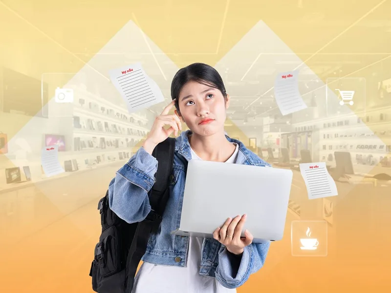 Chủ động tra cứu điểm tín dụng cá nhân trên ứng dụng CIC để kiểm tra chính xác dư nợ gốc và lãi.