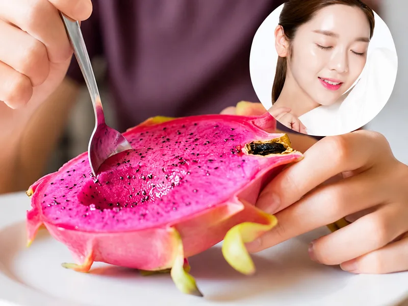 Nước, vitamin và các hợp chất chống oxy hóa trong thanh long góp phần bổ sung dưỡng chất cho cơ thể.